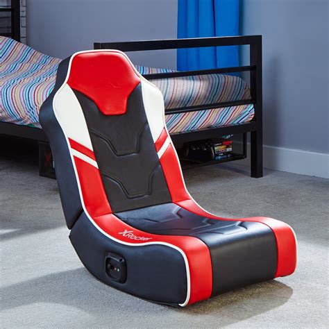 X Rocker Hermes 2.0 Floor Rocker Gaming Chair (Red)